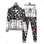 hombre sportswear louis vuitton tracksuits chandal printing